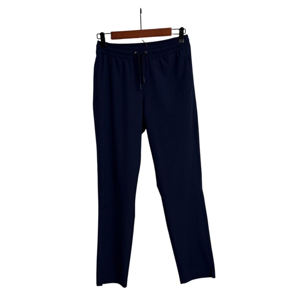 Southern Tide Casey Woven Pants Navy Blue Athletic Drawstring Joggers Size XS